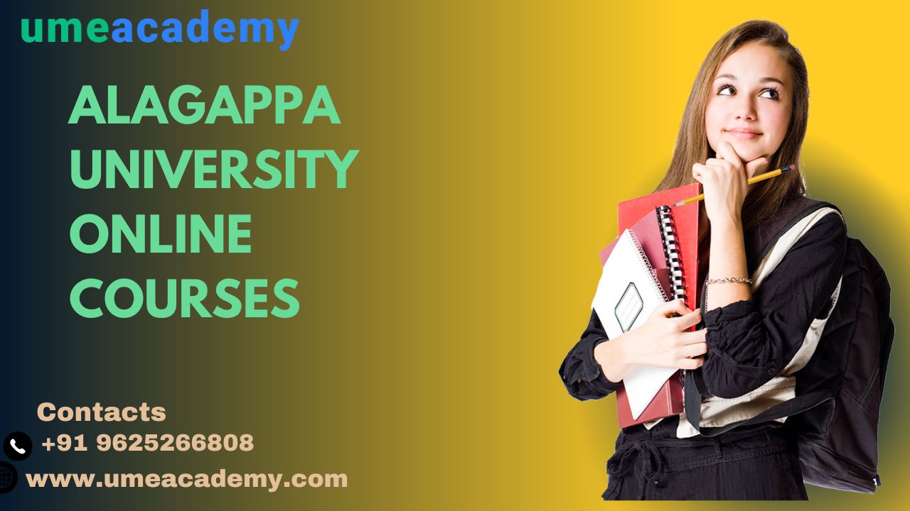Alagappa University Online Courses